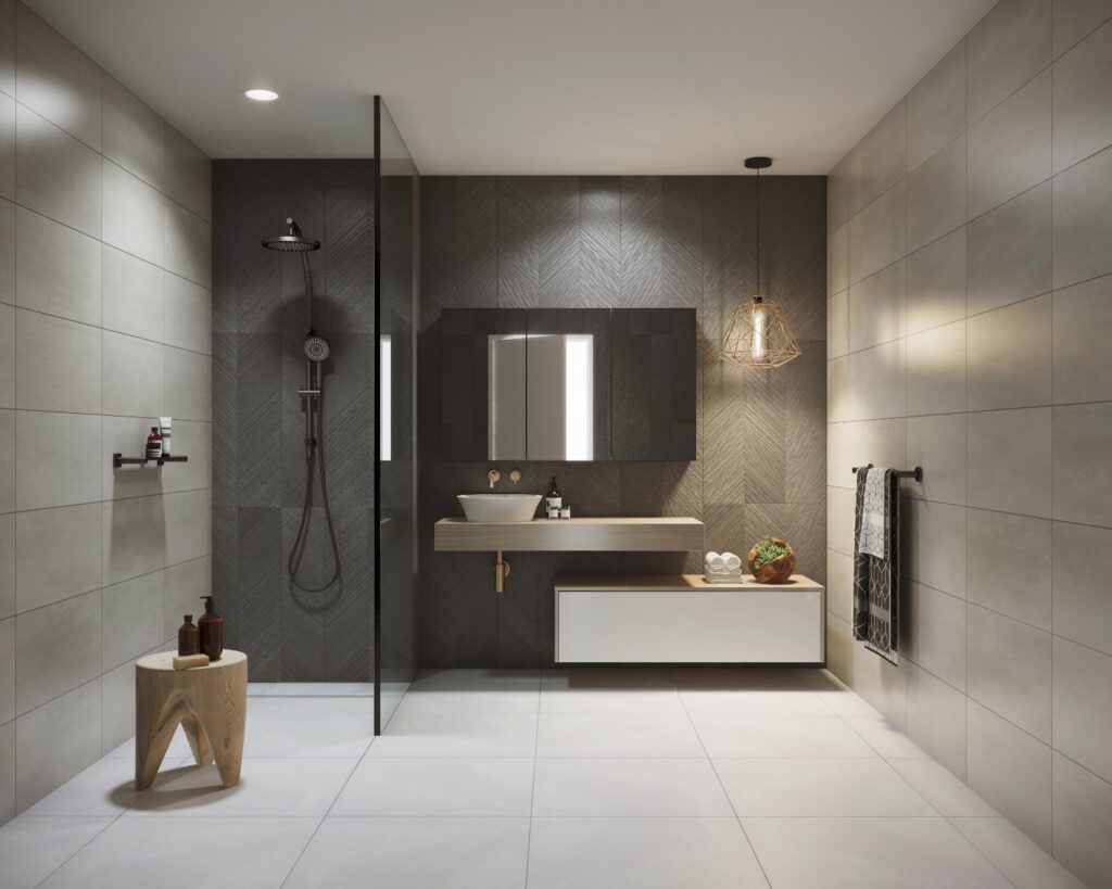 Bathroom house cleaning