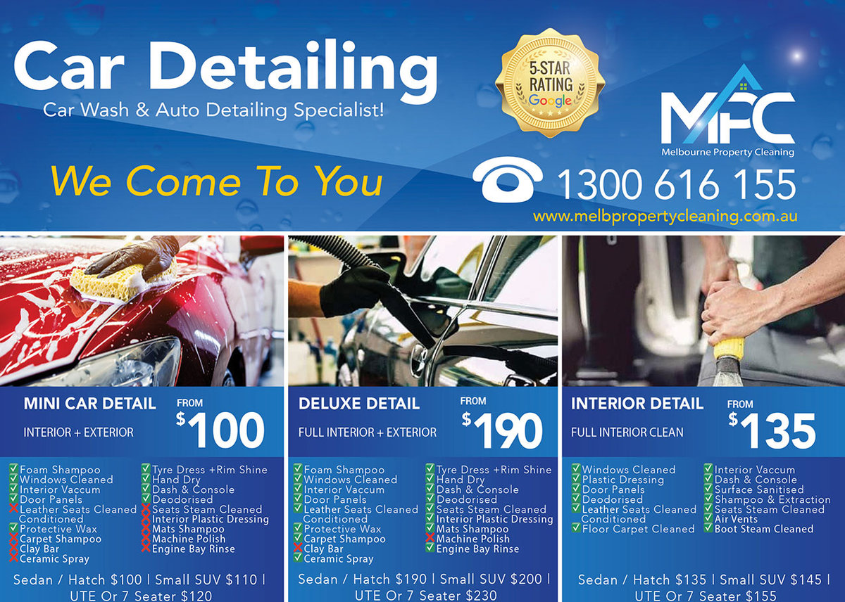 Mobile Car Detialing